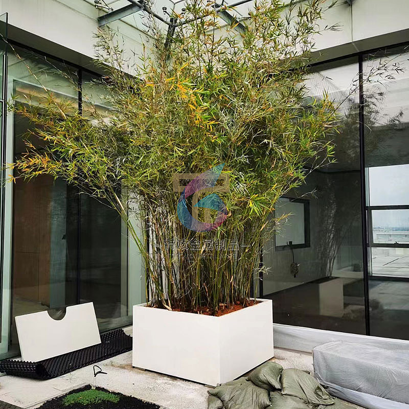 加工定制不锈钢花箱厂家