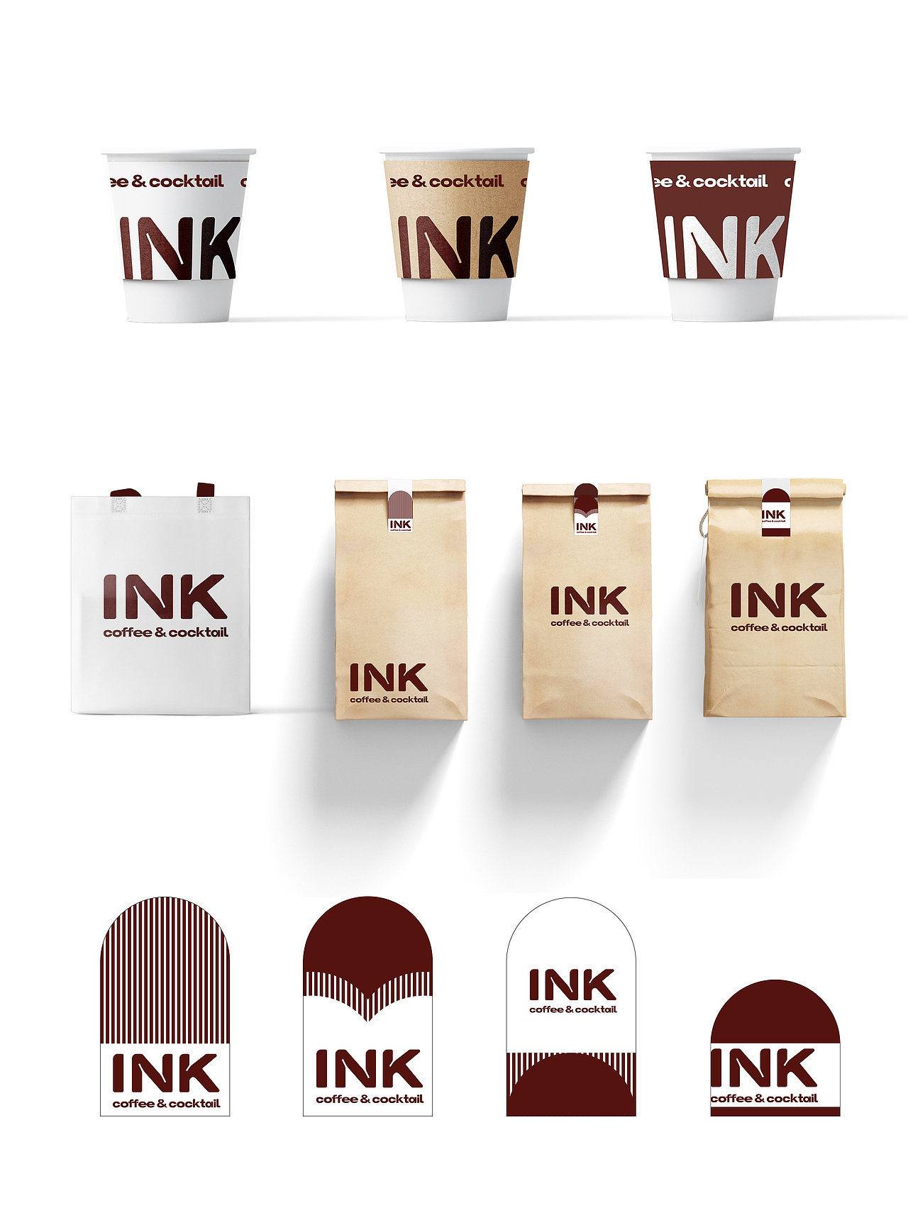 品牌 | 福州中平路BARINK咖啡鸡尾酒吧VI标志物料设计