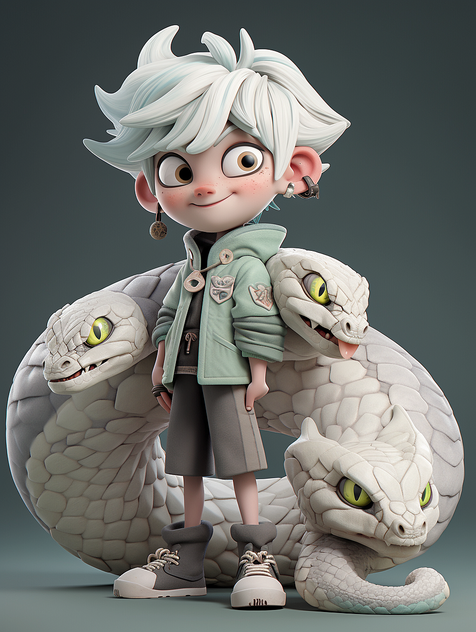 圈儿磊《盲盒造物》3D角色篇