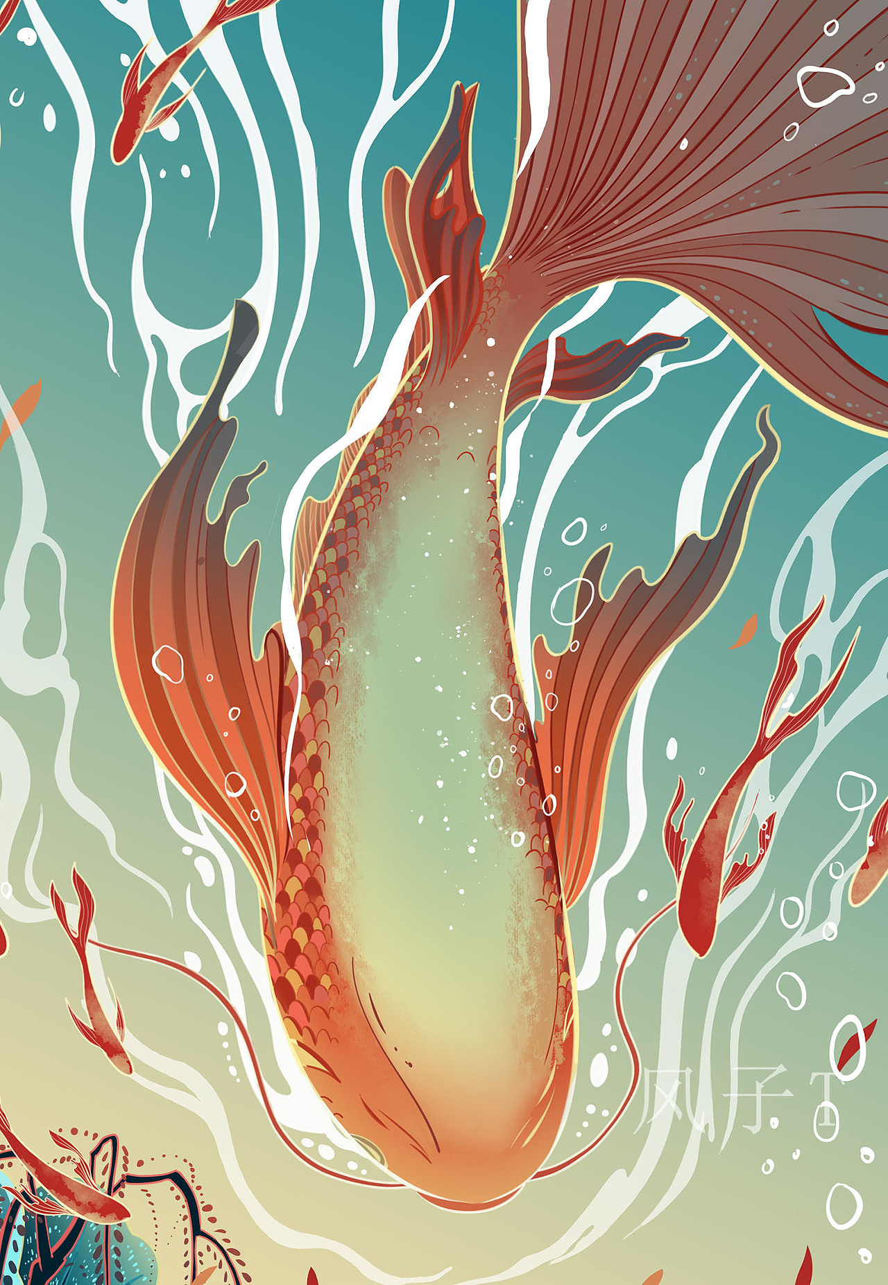 毕业设计2——【鱼跃龙门/前程似锦】