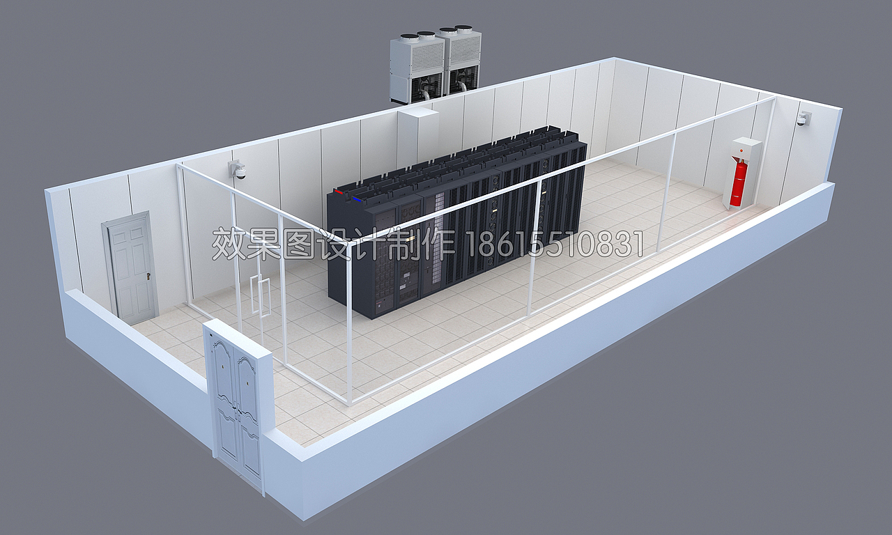 机房监控室大屏操作台会议室服务机柜（图ZMzQ0MTk3ODI4） - 建筑/空间 - 站酷设计师若雅图像原创素材 - 站酷ZCOOL