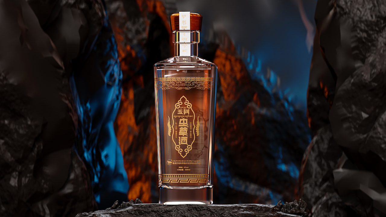 虫草酒包装（图ZMzAwMTU3MzI0） - 包装 - 站酷设计师阿索设计工作坊原创素材 - 站酷ZCOOL