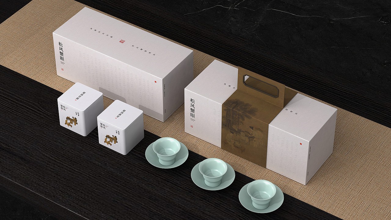 FIGO设计×松风蟹眼茶礼(图ZMzA2ODMwMDY0) - 包装 - 站酷设计师费戈品牌设计原创素材 - 站酷ZCOOL