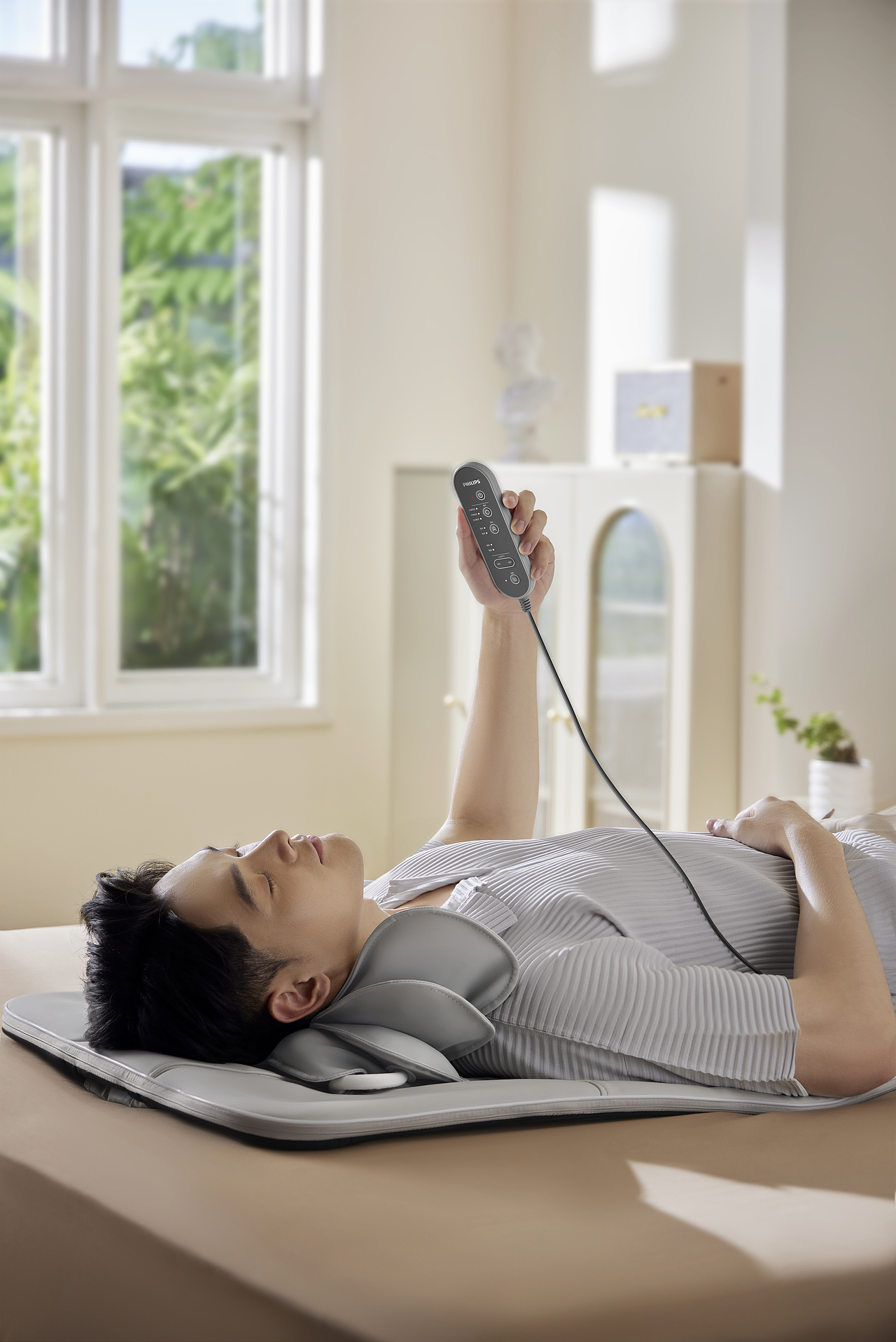 飞利浦按摩床垫