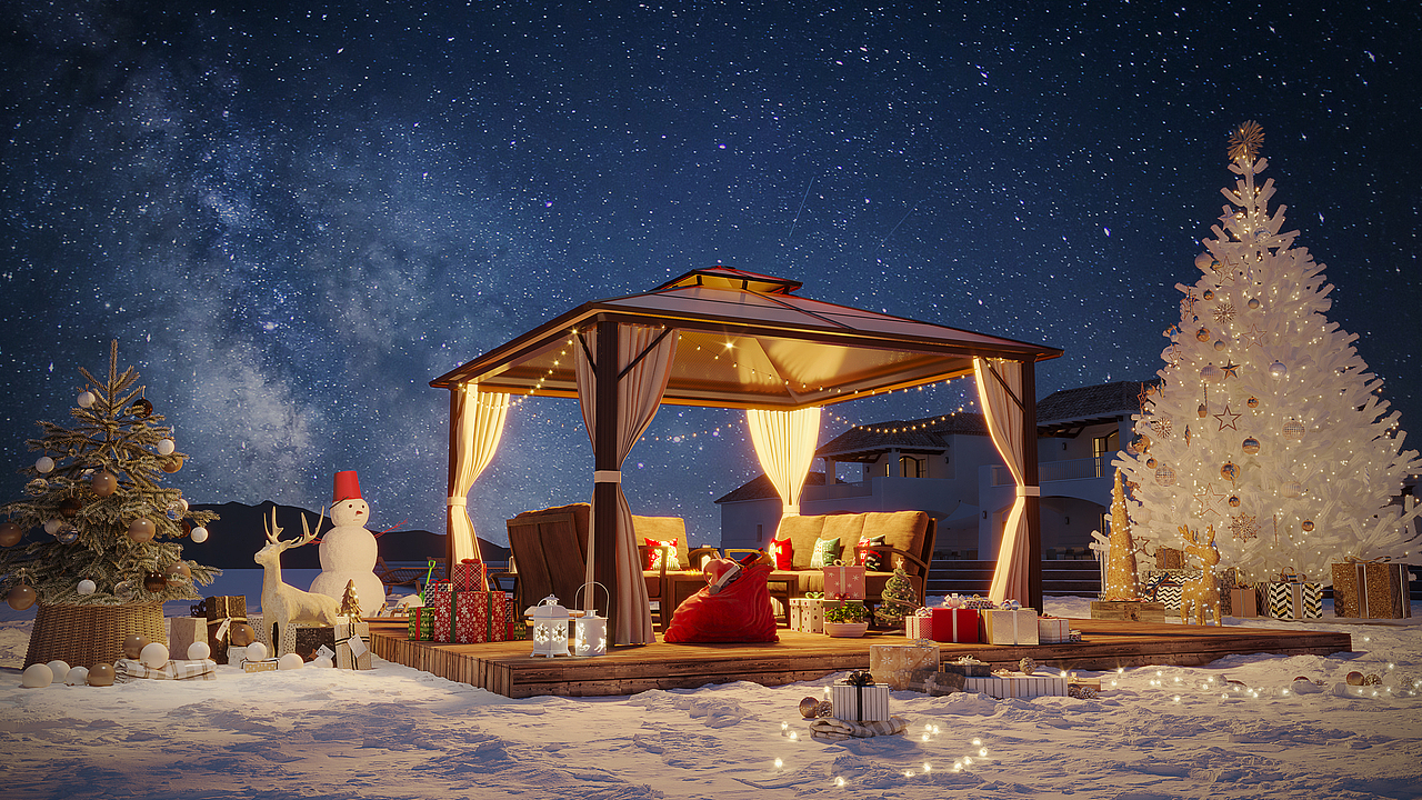 户外凉亭 亚马逊 跨境电商