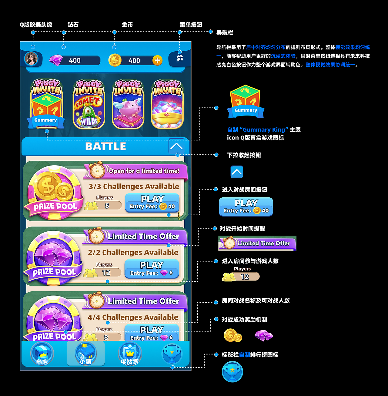 做了一个游戏UI的测试题....（图ZMzQ5MDIxMTgw） - 游戏UI - 站酷设计师w6123456原创素材 - 站酷ZCOOL