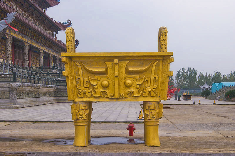 汝南小南海禅寺,几年前拍的了,在那里受的在家菩萨戒