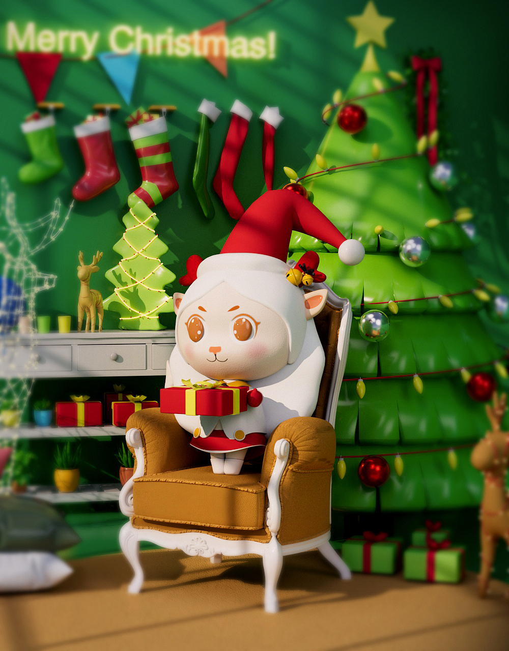 IP设计以及3D场景渲染