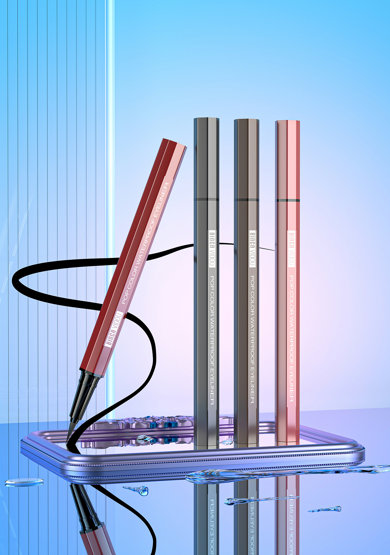 C4D周练 | 美妆个护（图ZMzE1NzA5OTA4） - 场景 - 站酷设计师渔歌步骘原创素材 - 站酷ZCOOL