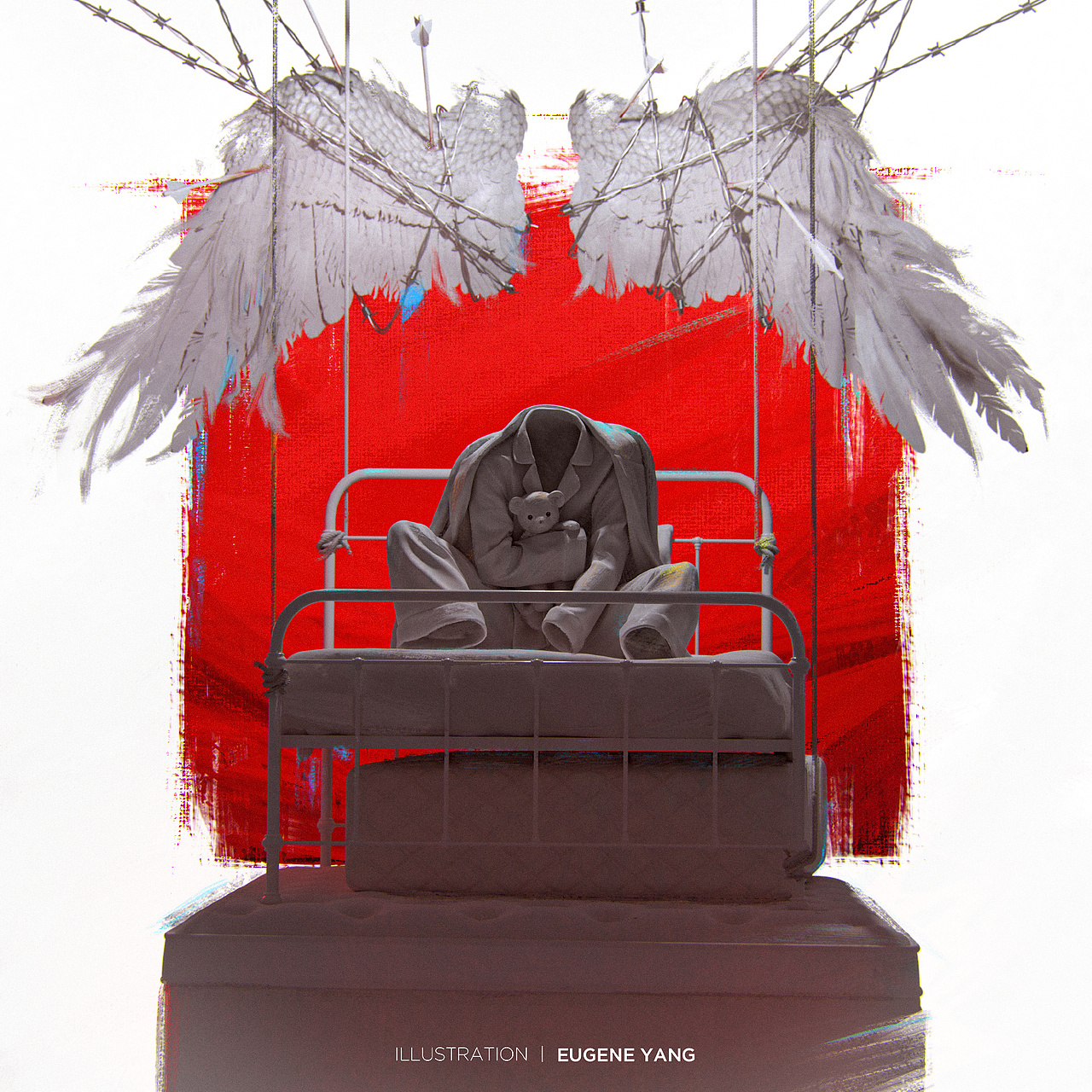 Morpheus Dereliction 墨菲斯·失职（图ZMzUyMTA3MjUy） - 艺术插画 - 站酷设计师Eugenyang原创素材 - 站酷ZCOOL