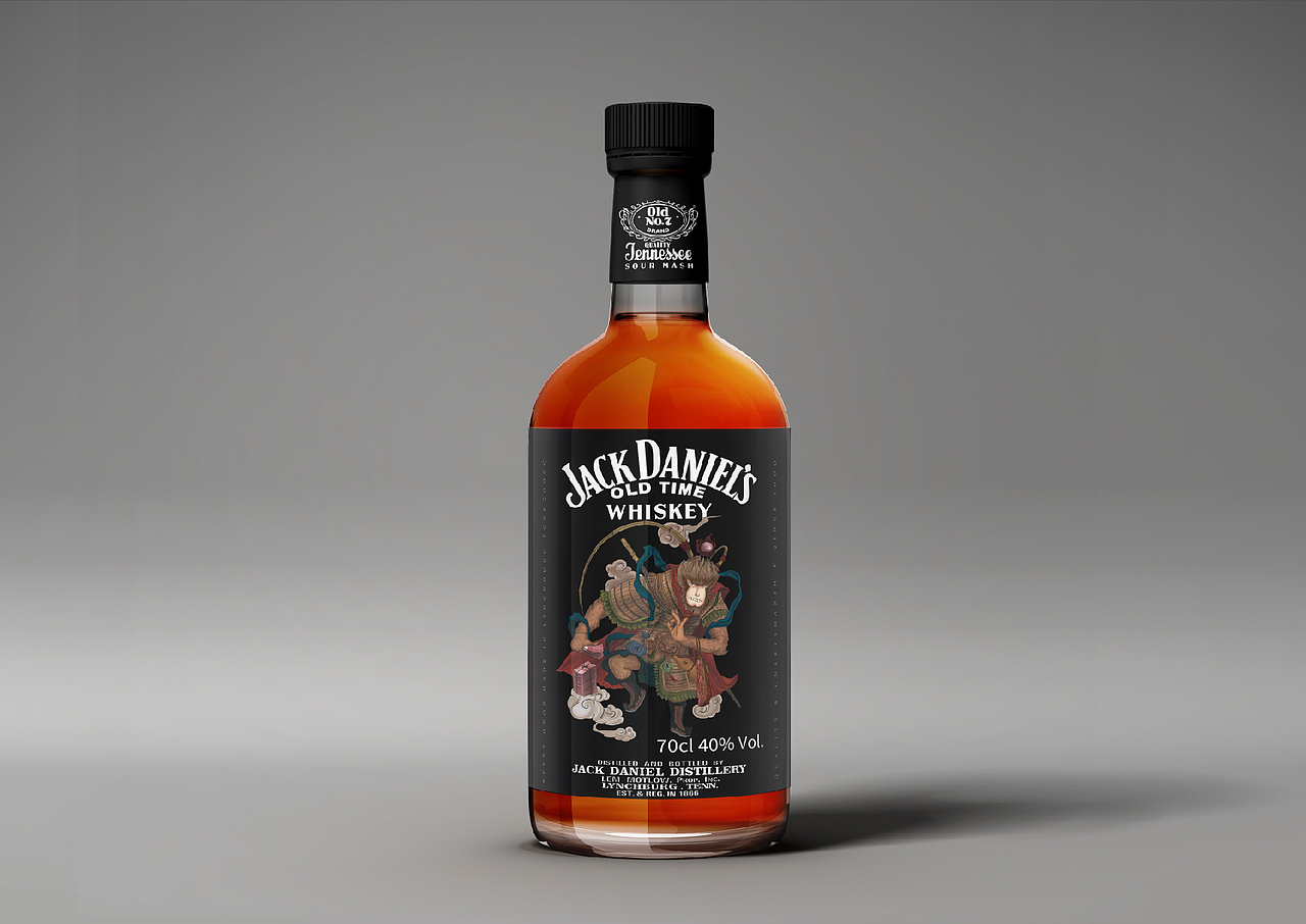 Jack Daniels 杰克丹尼定制洋酒包装设计（图ZMzU1MjI1NDA0） - 包装 - 站酷设计师脑洞无限原创素材 - 站酷ZCOOL