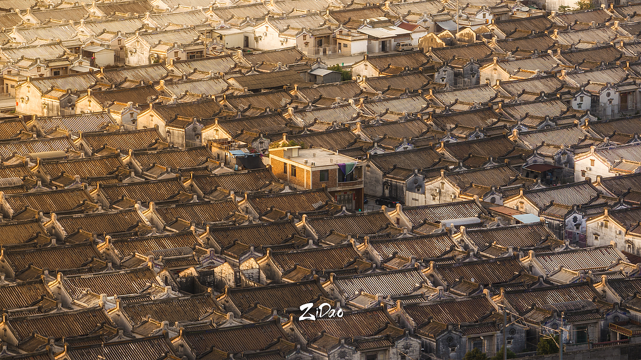 普宁丨潮汕传统民居楼,超级整齐震撼!