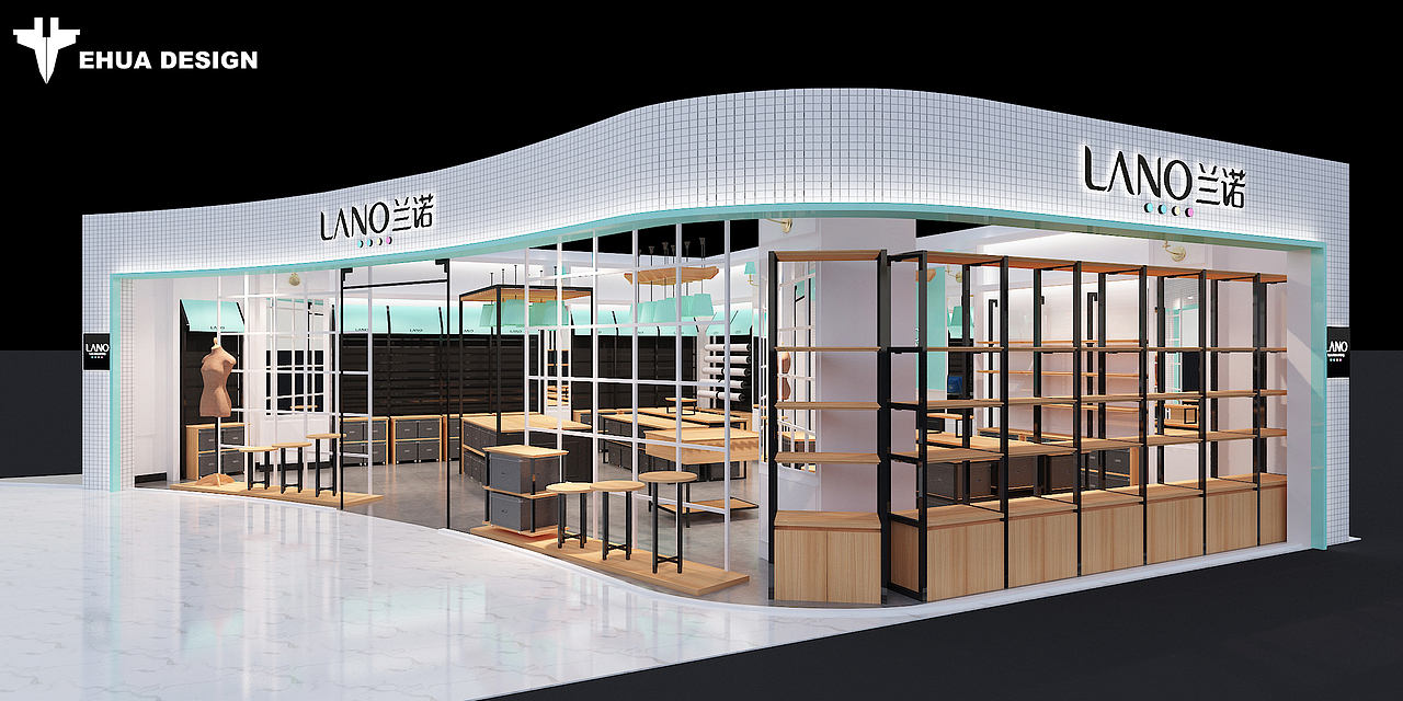 LANO 四川泸州店 | EHUA DESIGN（图ZMzMyMDc4MDY0） - 商业空间设计 - 站酷设计师子轩E画原创素材 - 站酷ZCOOL