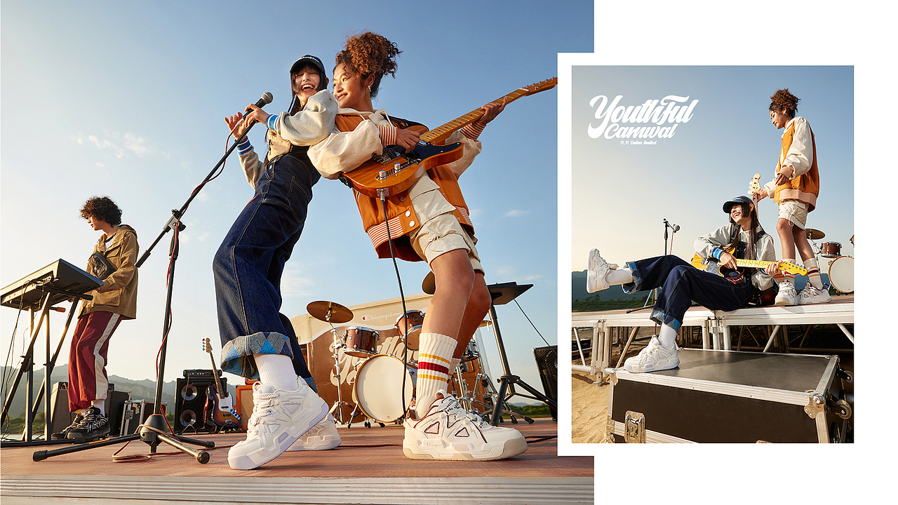 Champion海边夏日派对大片|运动品牌形象拍摄