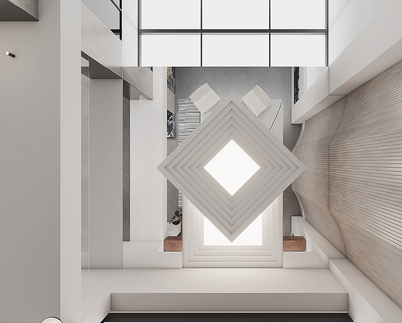 现代简约小别野（图ZMzE0MjgyOTc2） - 家装设计 - 站酷设计师简狄设计事务所原创素材 - 站酷ZCOOL