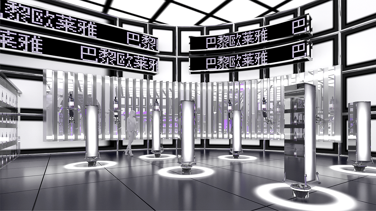 L'Oréal Online Virtual Space Design 欧莱雅虚拟空间