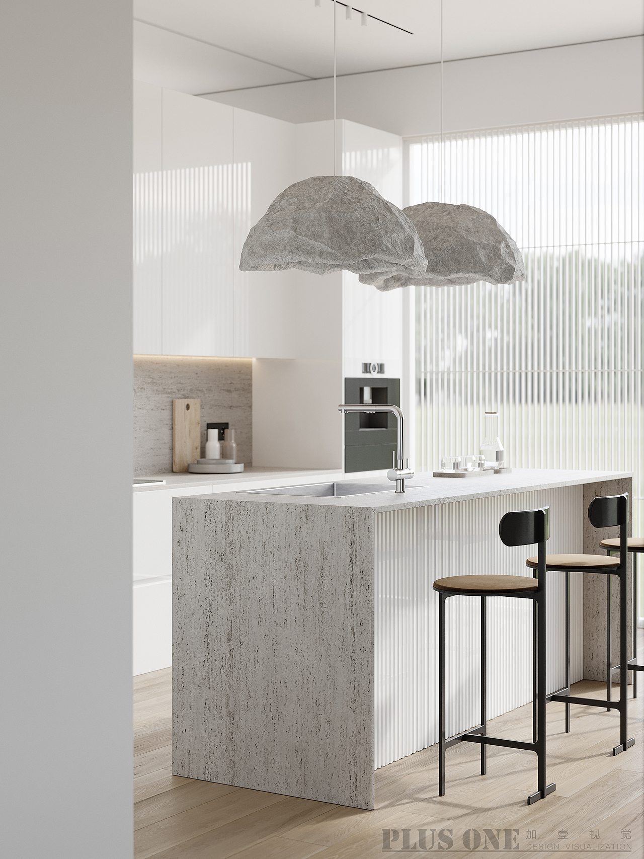 Plus_OneCG-空间渲染（公寓2）（图ZMzIwNDcxNjU2） - 家装设计 - 站酷设计师做设计的老杨原创素材 - 站酷ZCOOL