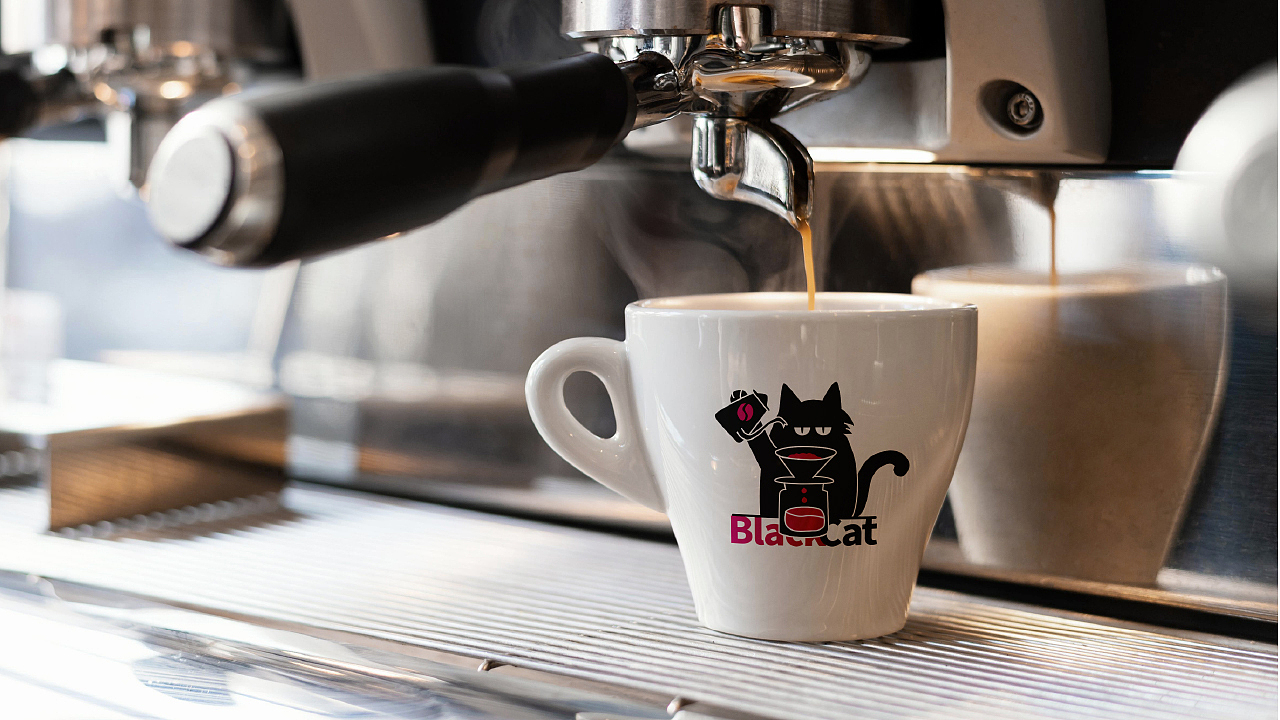 咖啡品牌设计丨Black Cat Coffee