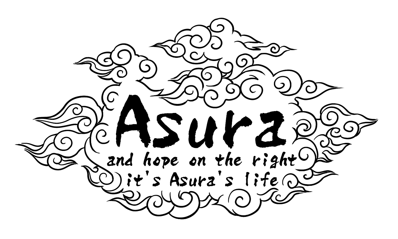 原创手绘T恤设计《斗魂阿修罗》