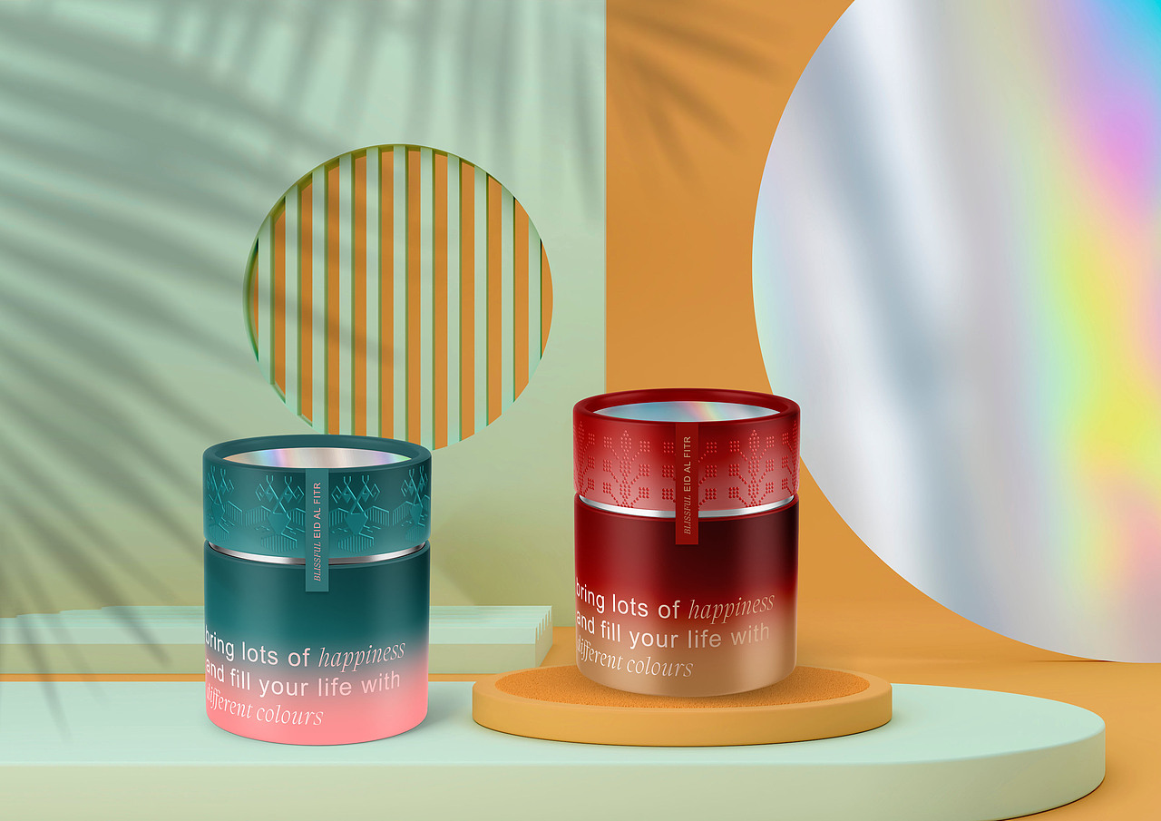 现代方式的茶叶包装设计