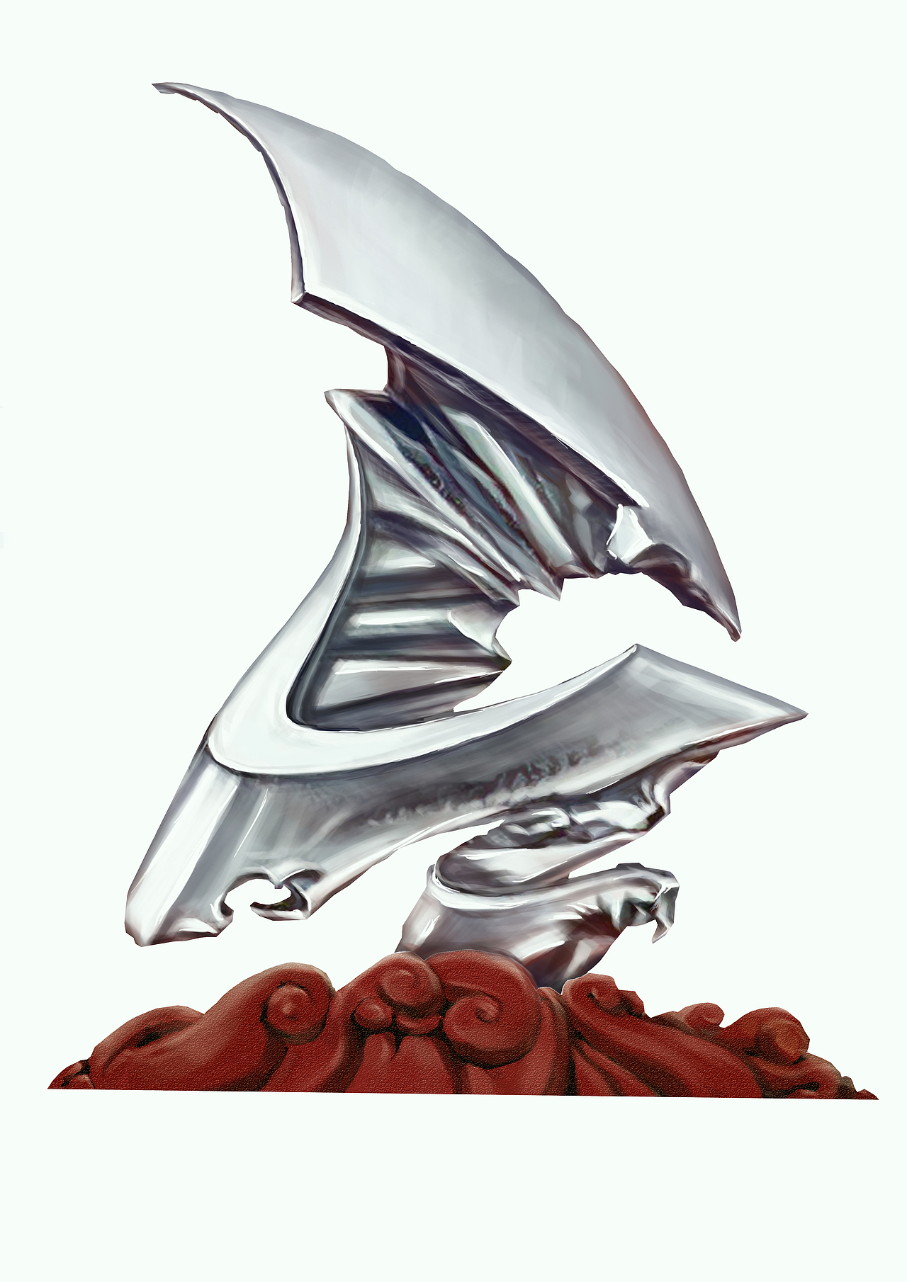 乘风破浪原创雕塑设计方案