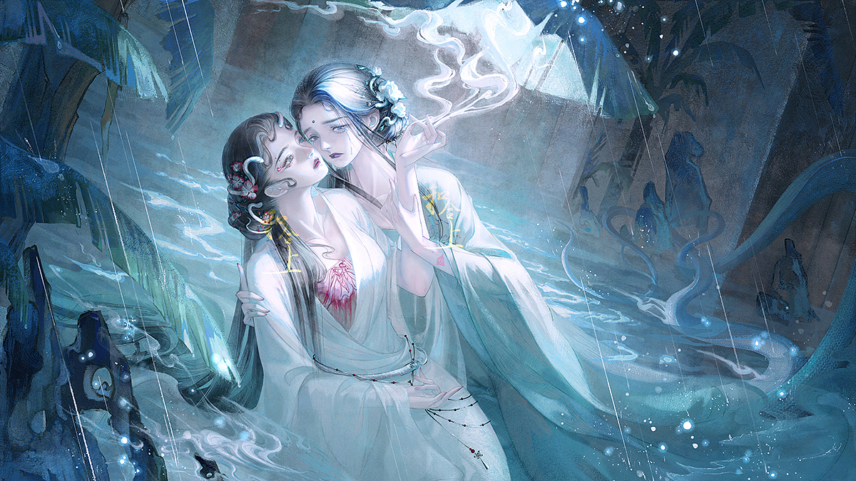 美人练习（图ZMzE5MjI4NzQw） - 商业插画 - 站酷设计师和合上原创素材 - 站酷ZCOOL