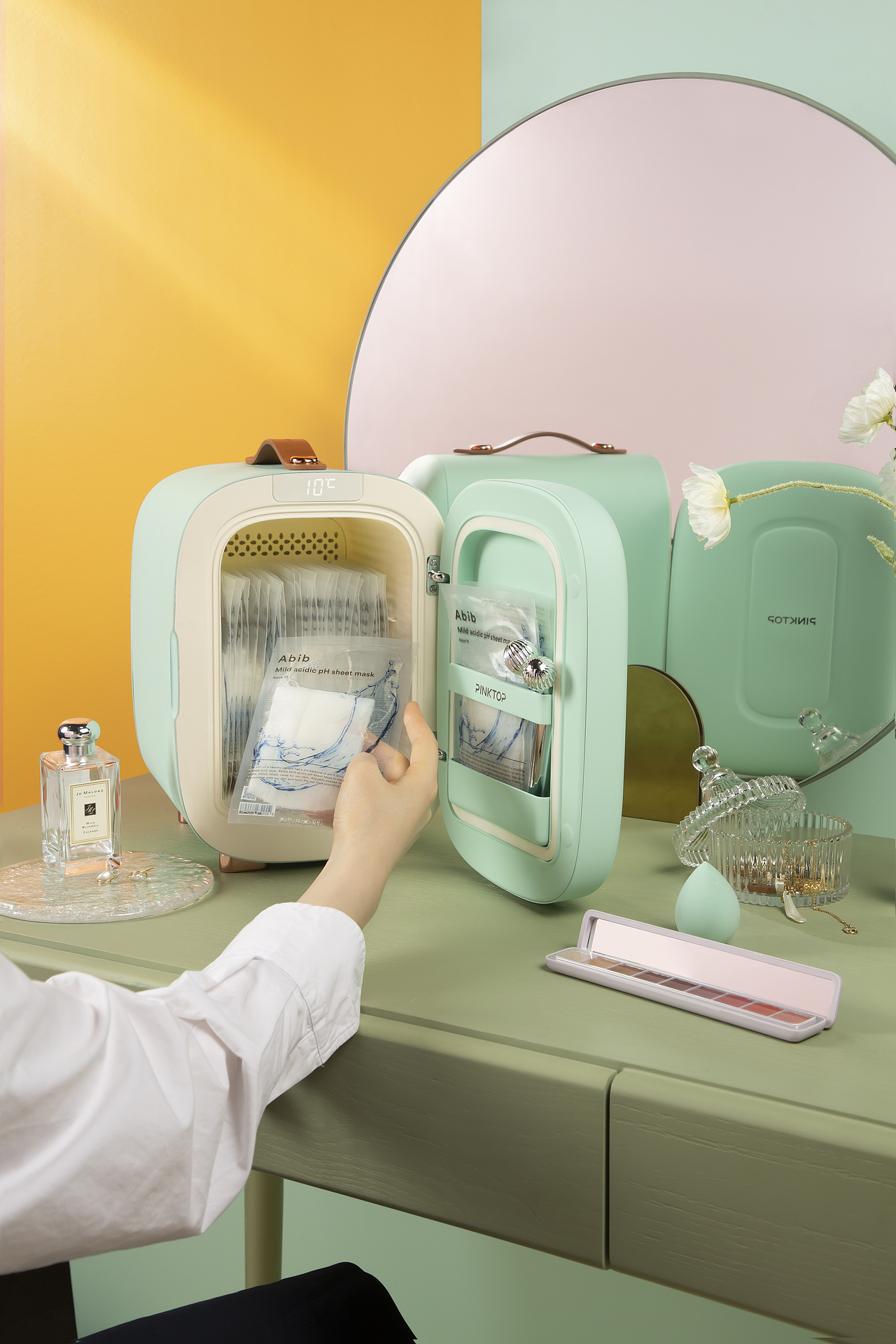 PINKTOP缤兔 | 专业面膜美妆冰箱-产品设计