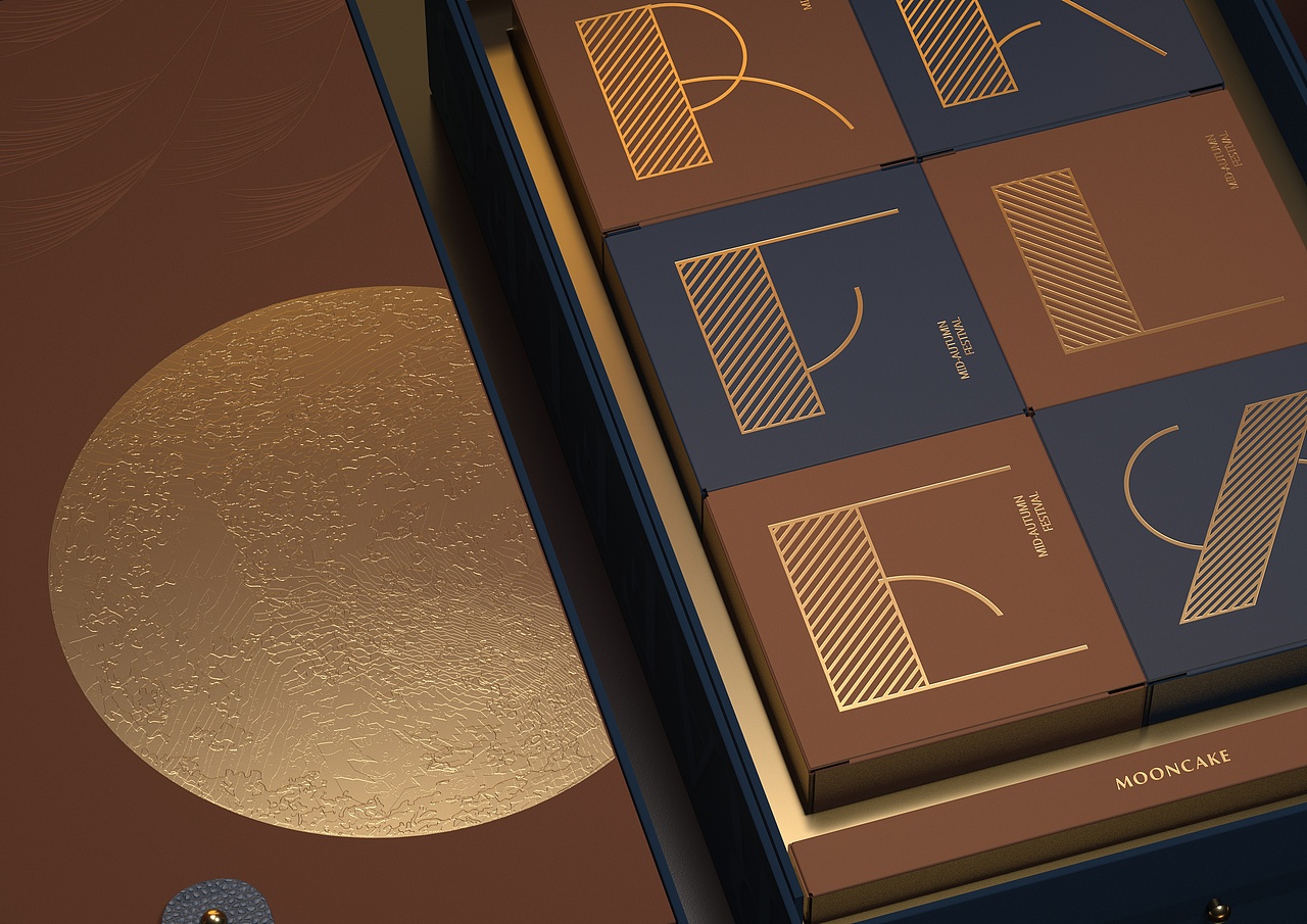 莱佛士酒店中秋6粒礼盒设计（图ZMzA0NTg5NDU2） - 包装 - 站酷设计师NEERU灵睿原创素材 - 站酷ZCOOL