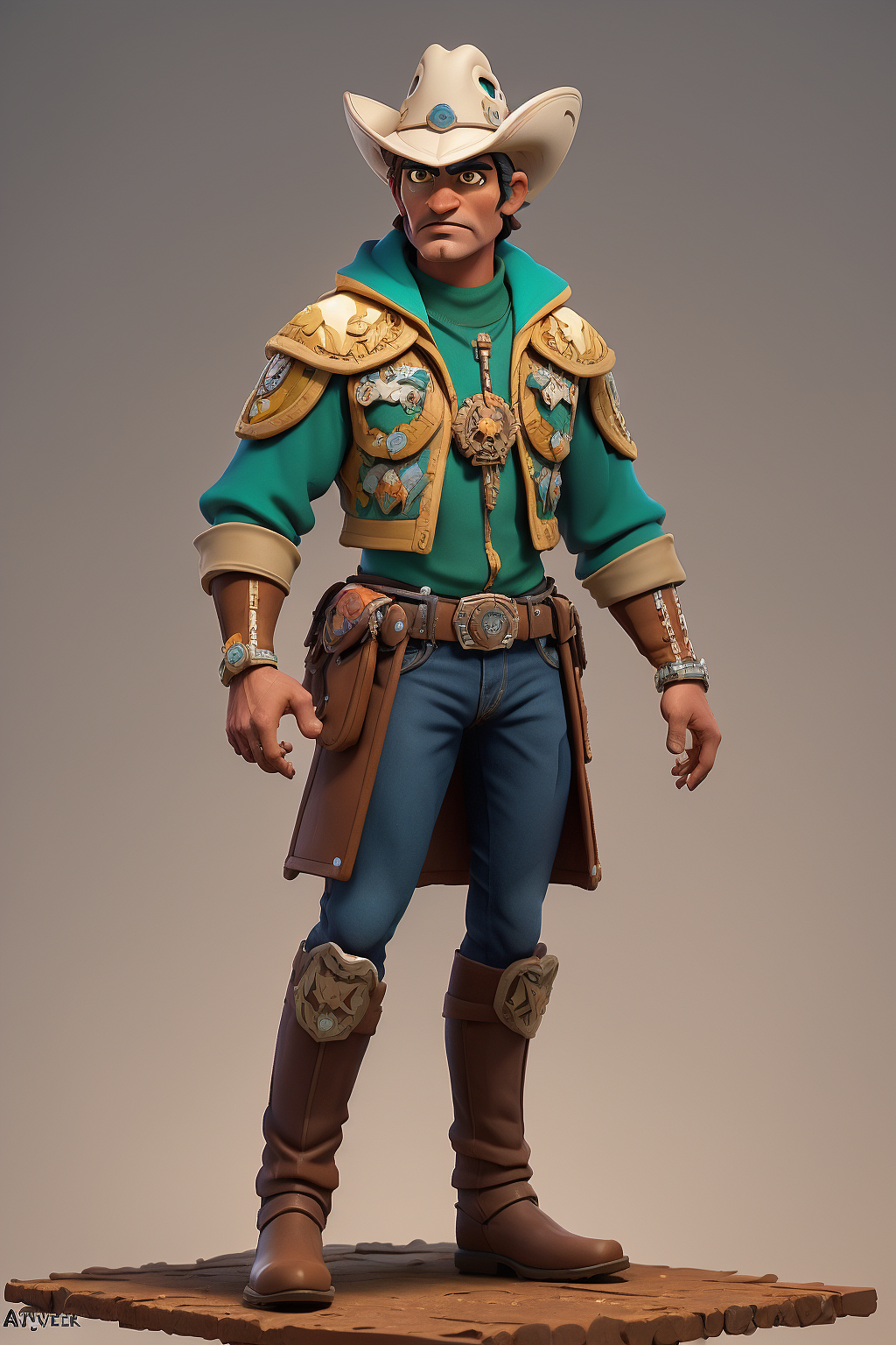 AI工作流试验:角色+场景=美宣