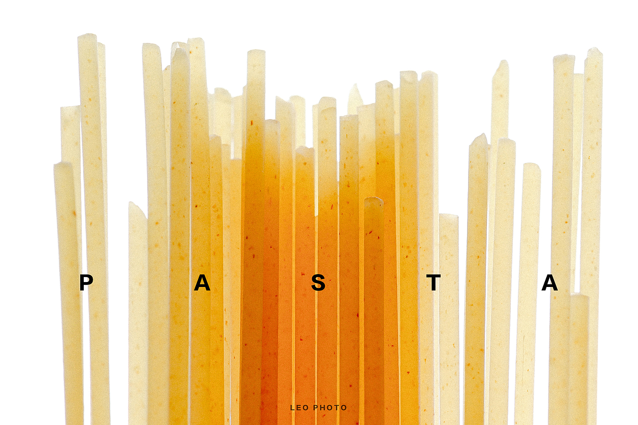 把意面拍成杂志风格