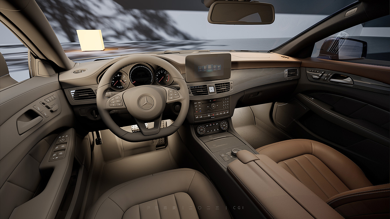 Benz CLS400 2016 丨 Full CGI（图ZMzQ5NjY2MTMy） - 机械/交通 - 站酷设计师Yinzhejiahao原创素材 - 站酷ZCOOL