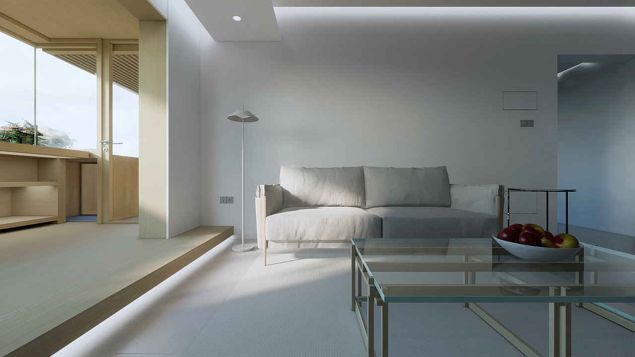 花园环绕的家,中山私宅空间设计