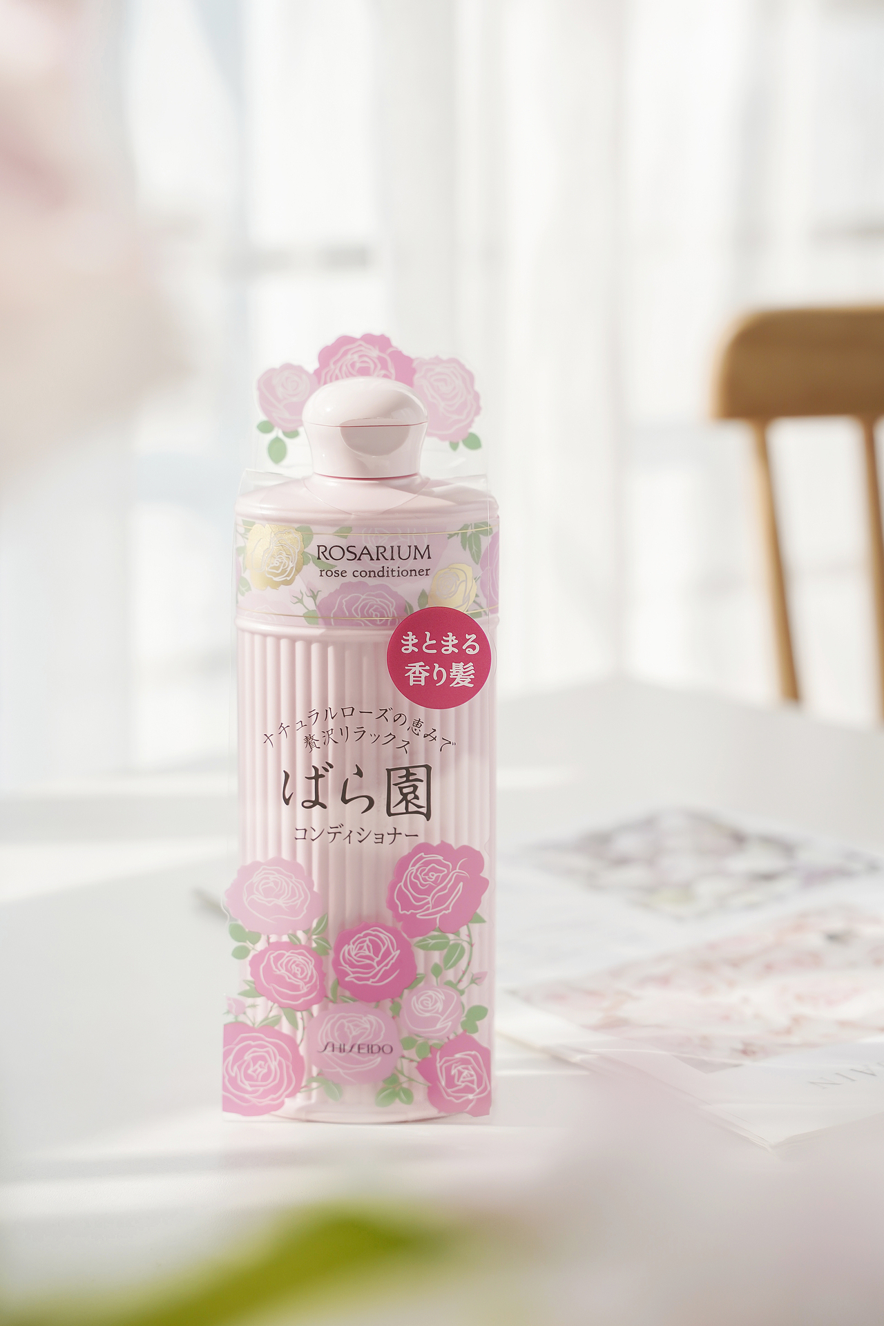 资生堂玫瑰园香氛洗发露护发素