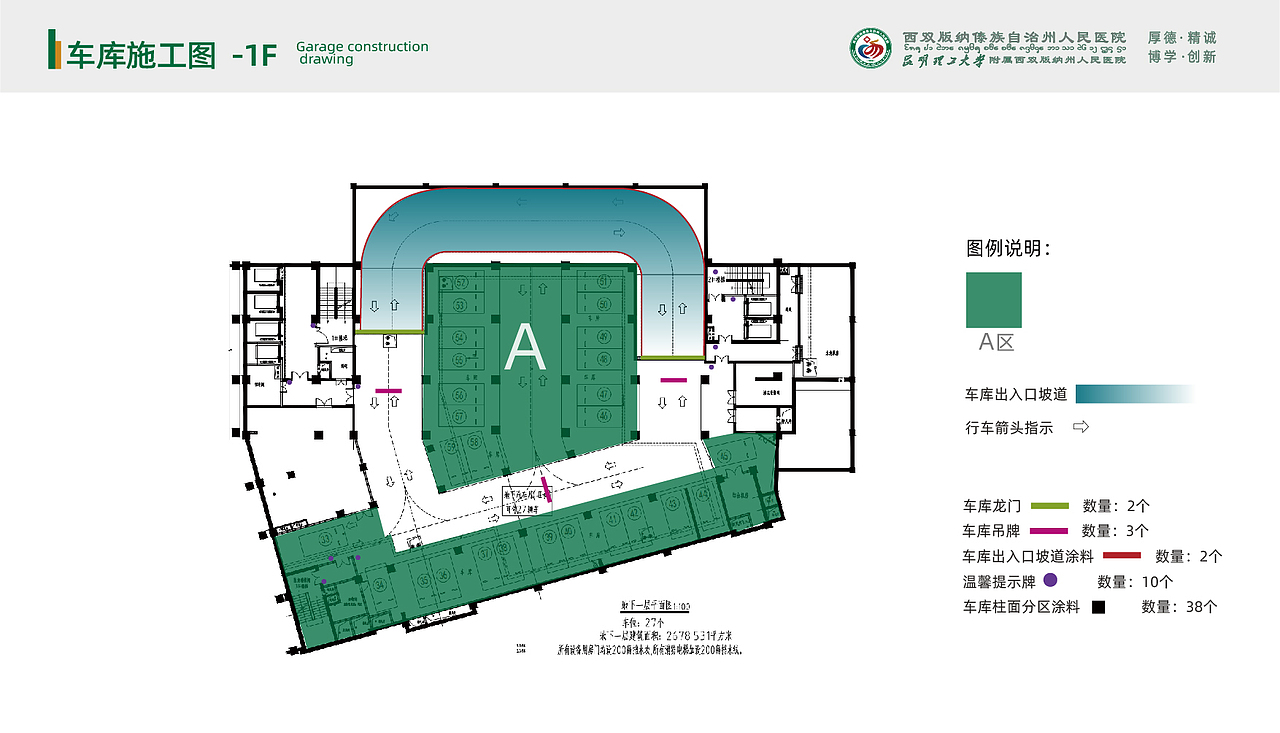 西双版纳州人民医院的导视设计