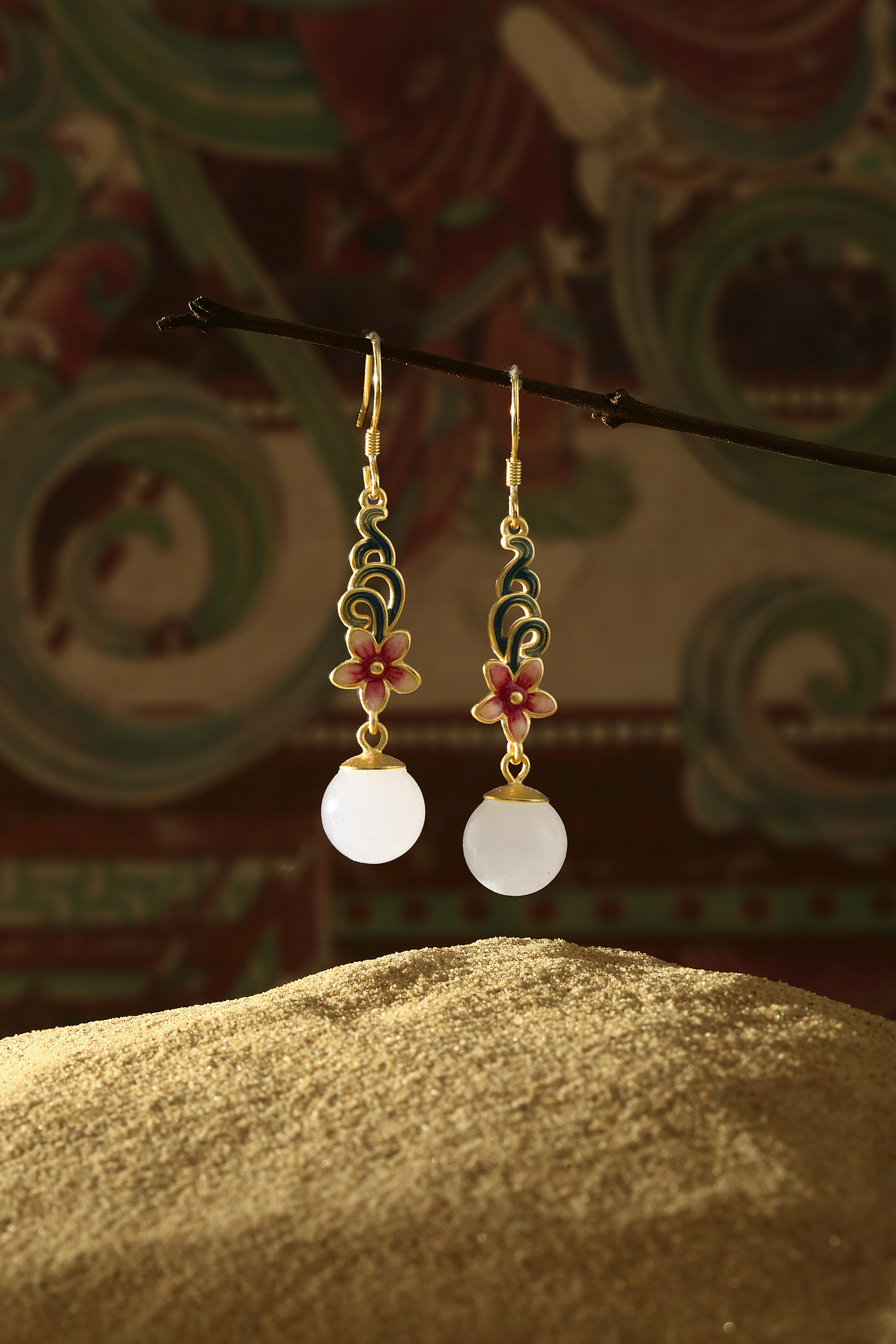 敦煌主题珠宝首饰静物摄影