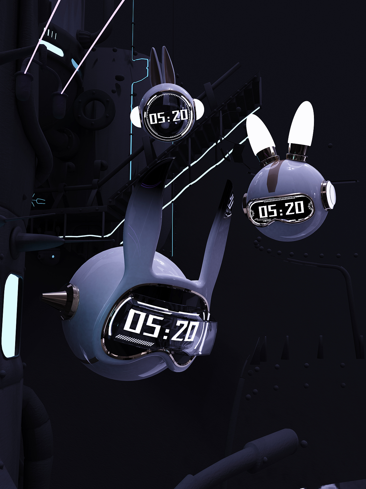 潮酷智能小闹钟(图ZMjk5OTA0NDI4) - 电子产品 - 站酷设计师老王wr原创素材 - 站酷ZCOOL