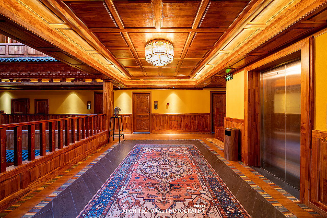 民宿拍摄-阿坝州松潘 安然松居