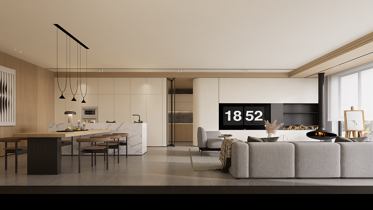 室內(nèi)設(shè)計 I 效果表現(xiàn)（圖ZMzUzODExMjE2） - 家裝設(shè)計 - 站酷設(shè)計師淡淡月色煩憂原創(chuàng)素材 - 站酷ZCOOL