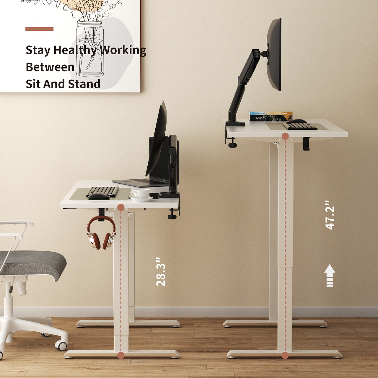 电脑升降桌（图ZMzA4MTk2OTA0） - 场景 - 站酷设计师西贝贝Bessie原创素材 - 站酷ZCOOL