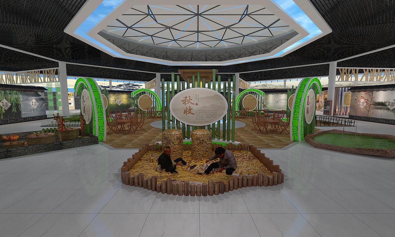 展示云 | 农耕博物馆（图ZMzA0Mzk4NDM2） - 建筑设计 - 站酷设计师展示云空间设计原创素材 - 站酷ZCOOL
