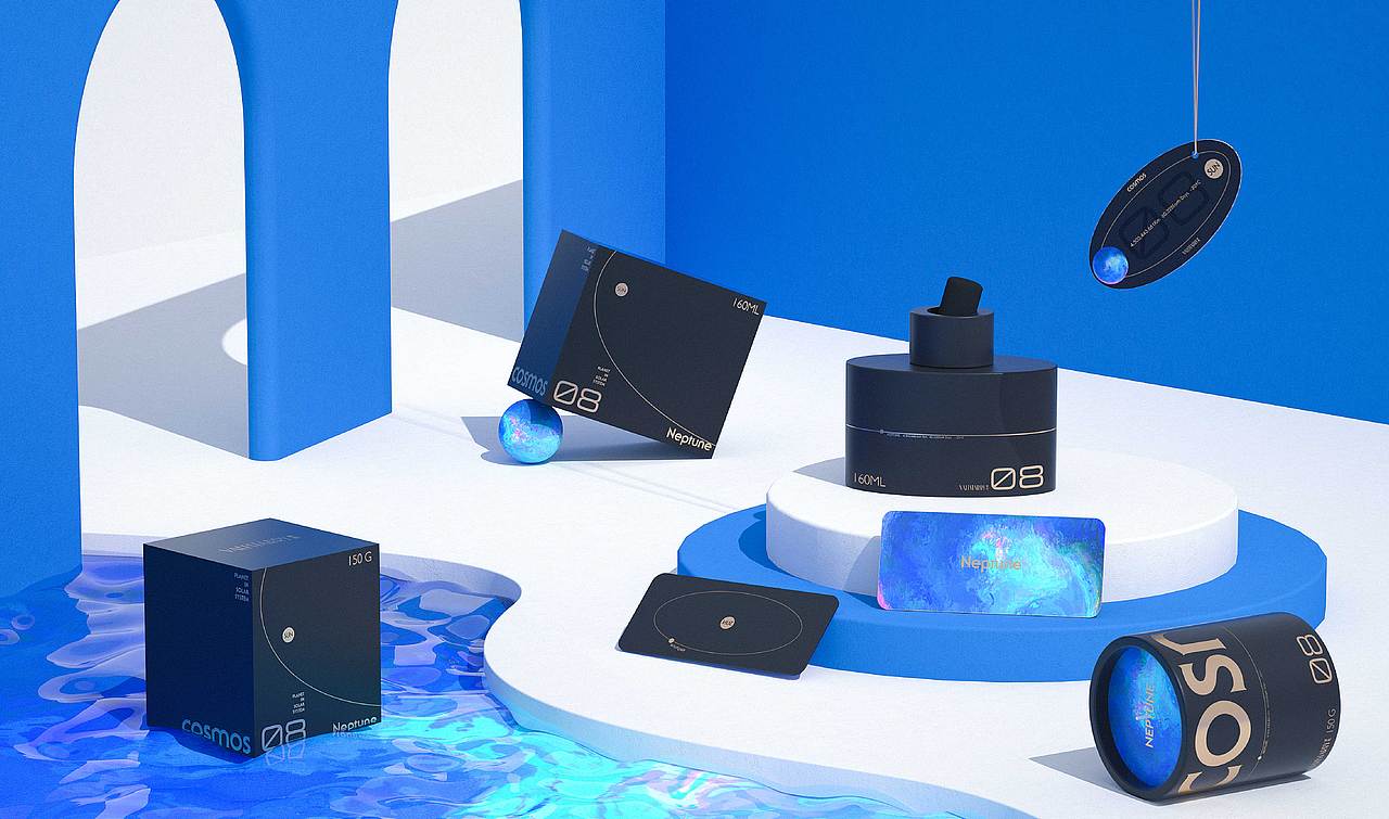 cosmos星云宇宙|男士香薰产品包装原创设计