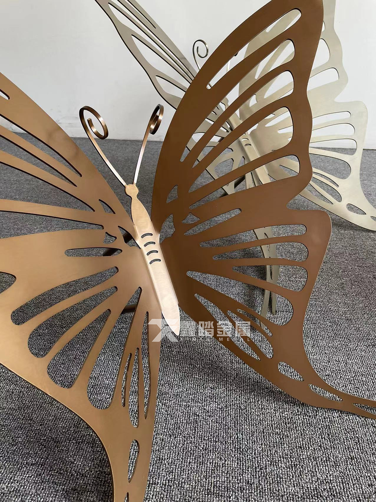 定制动物不锈钢雕塑 现代园林景观仿真蝴蝶不锈钢摆件（图ZMzEyNzcxMzE2） - 其他手工艺 - 站酷设计师xt188869原创素材 - 站酷ZCOOL