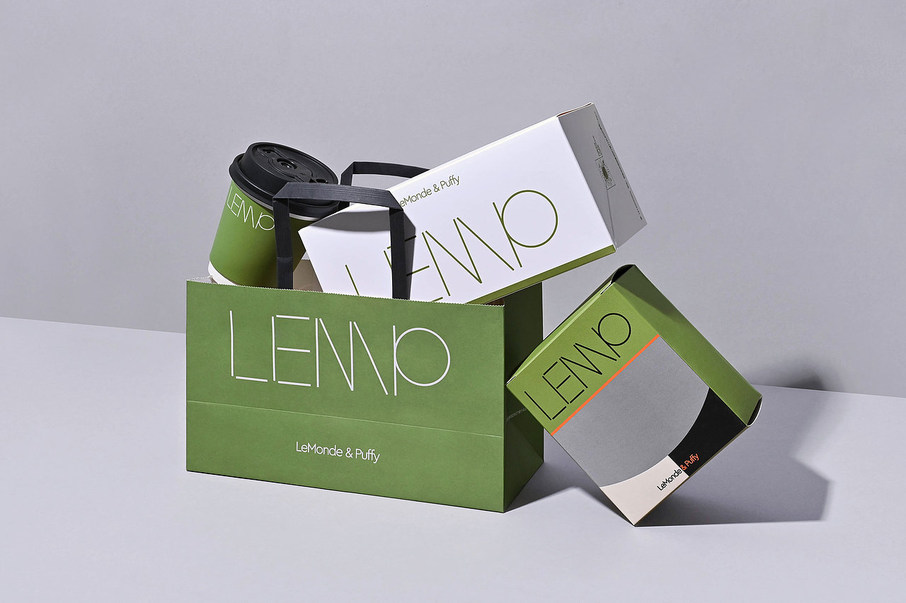 LEMP咖啡、甜品集合店VI设计