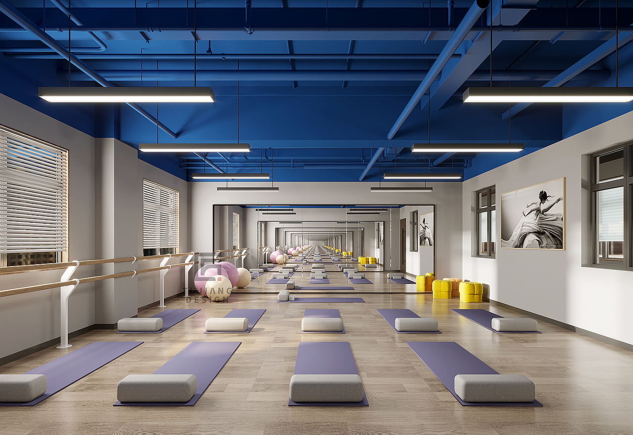 现在健身房流行这样设计!