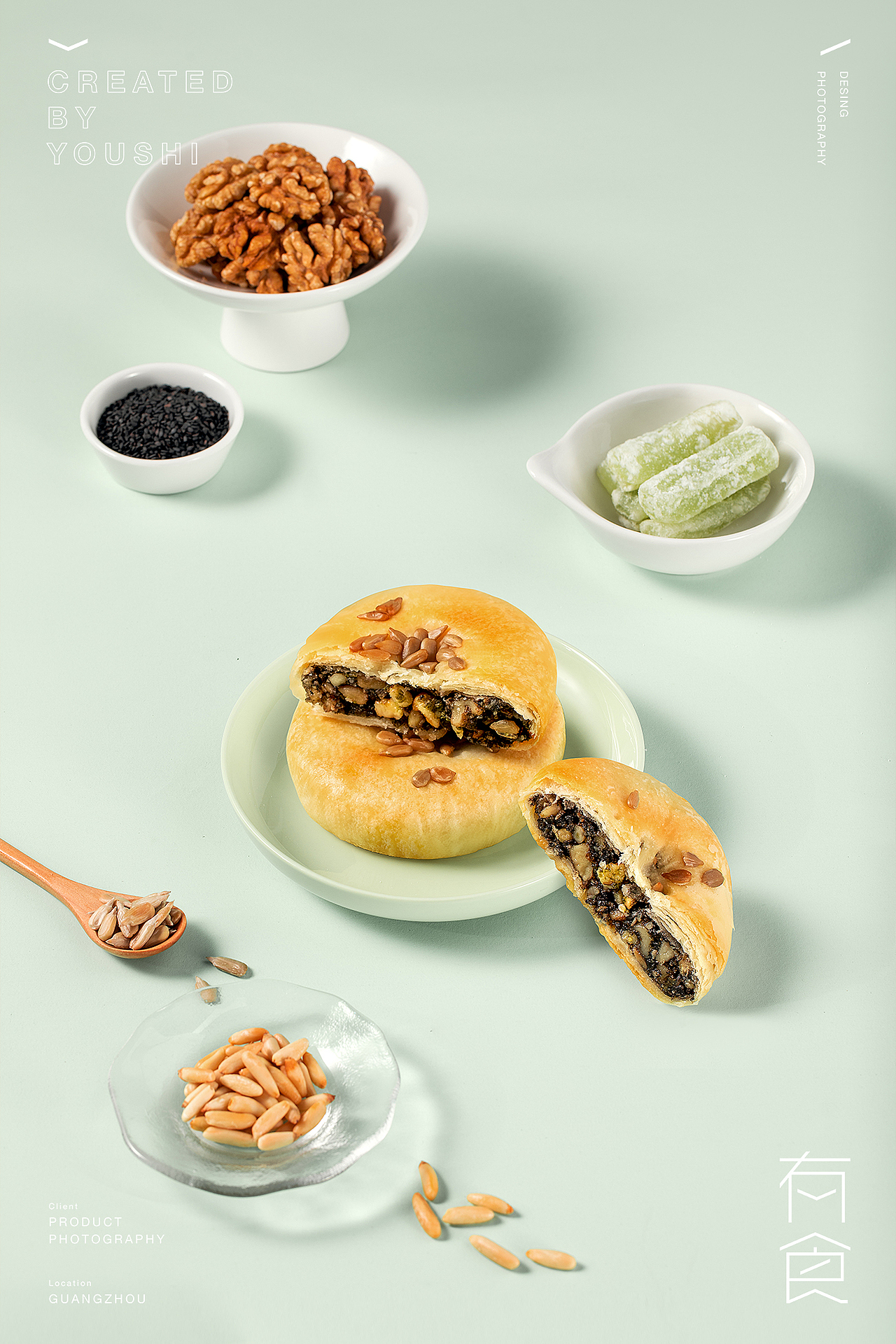 最江南老月饼拍摄✖️有食|新中式