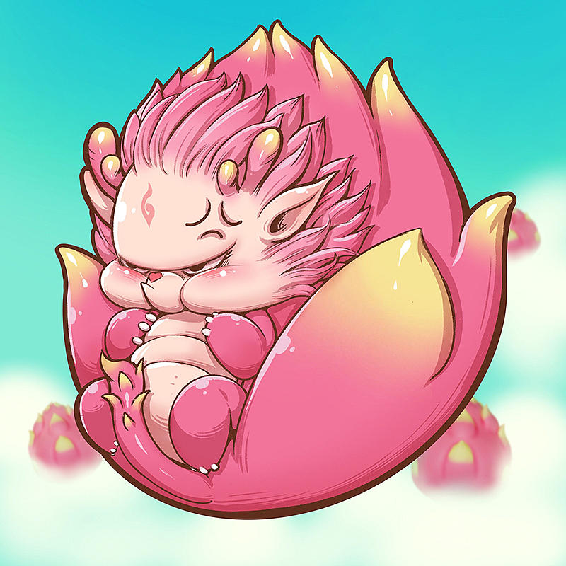 水果动物园|火龙果（图ZMzM3NDU5NTUy） - 玩具 - 站酷设计师透明人梁毅原创素材 - 站酷ZCOOL