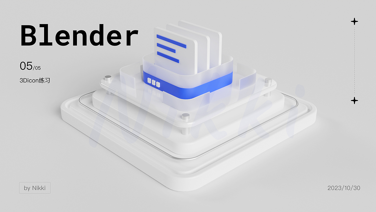 Blender自学练习（图ZMzU3NDA0ODU2） - 其他三维 - 站酷设计师Lee_Nikki原创素材 - 站酷ZCOOL