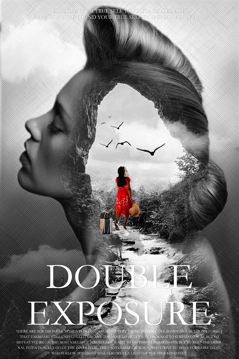 曝光海报设计 原创作品