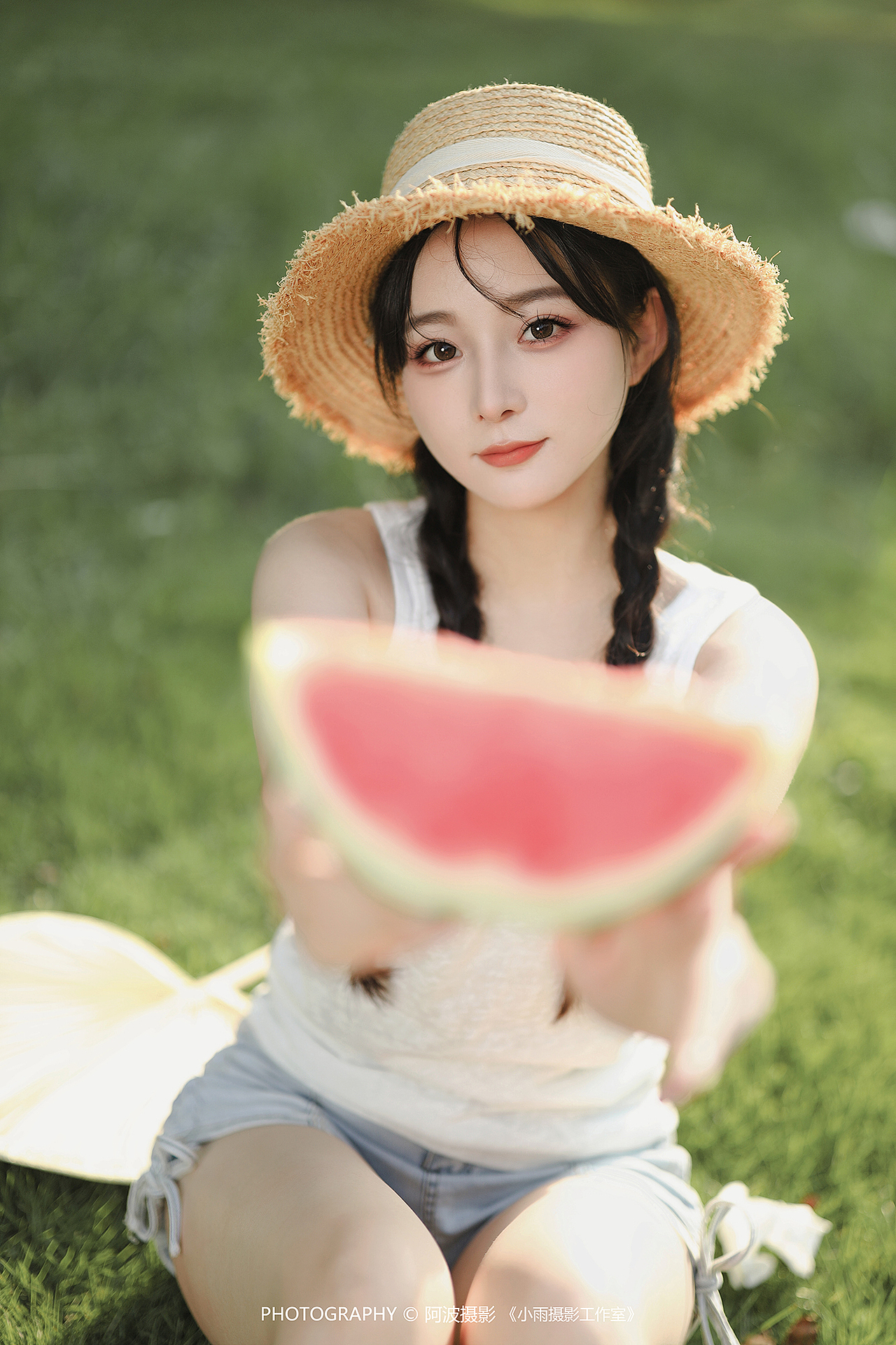 夏日写真~卖西瓜咯