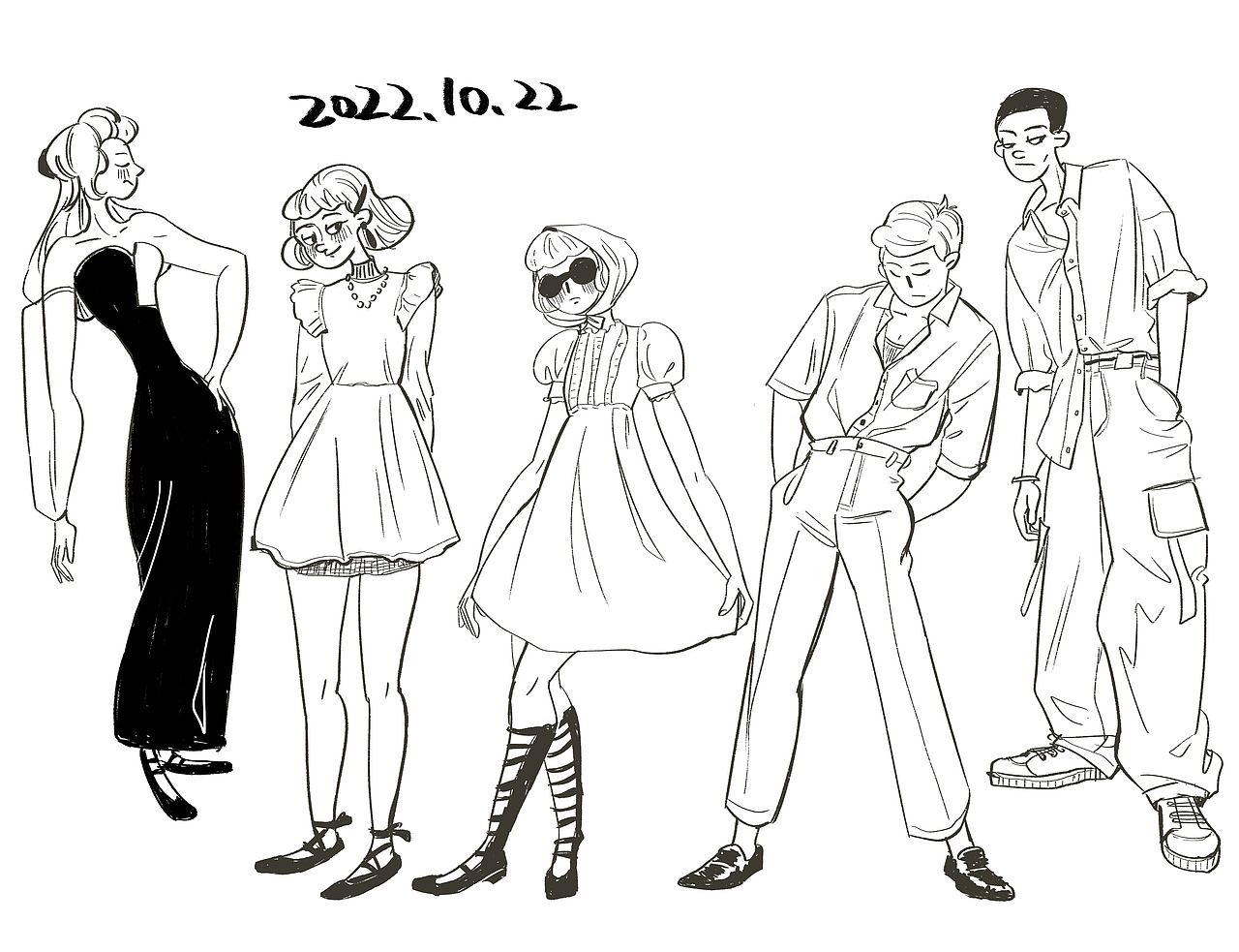 最近速寫合集（圖ZMzIwNDc2MzI4） - 創(chuàng)作習(xí)作 - 站酷設(shè)計師Flanca原創(chuàng)素材 - 站酷ZCOOL